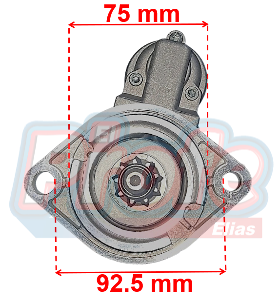 VOLKSWAGEN/ ESCARABAJO/ 12V/ 9DIENTES