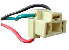 SOCKET PARA FOCO H4/REFORZADO CON CABLE 14/ DE BACKELITA