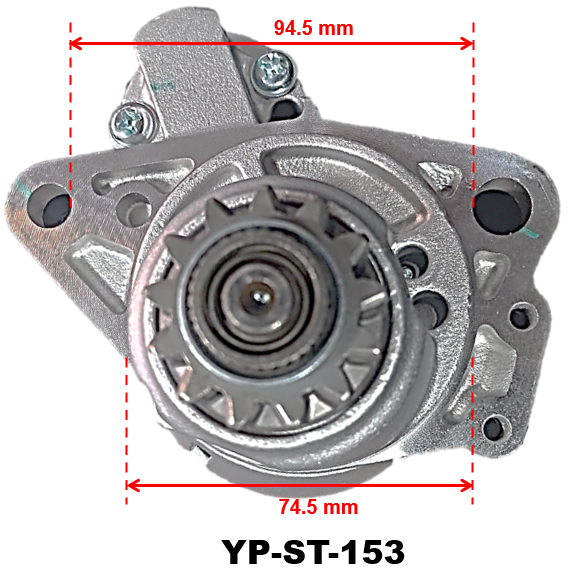 NISSAN XTRAIL / 12V / 13DIENTES / ANTIHORARIO /REPOTENCIADO