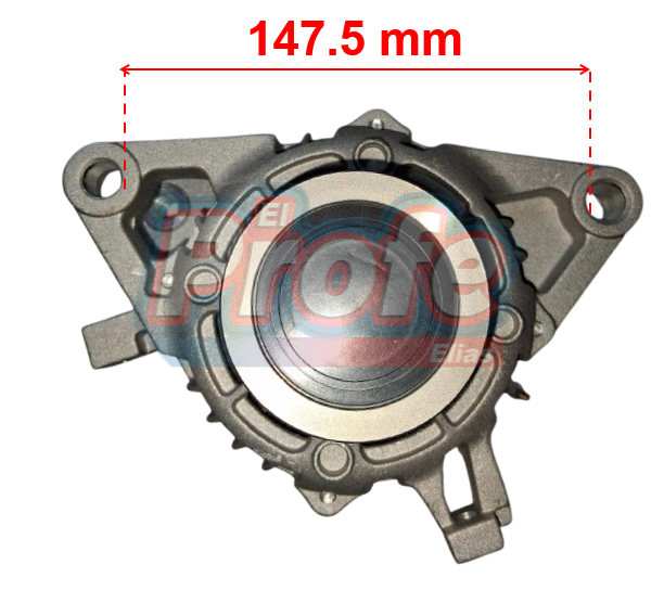 TOYOTA REVO HILUX 1GD SISTEMA DENSO 1 PIN (LIN) 12V 80A – POLEA ORIGINAL