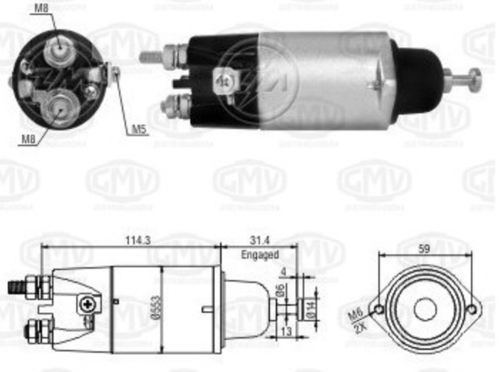MITSUBISHI FUSO / VARIOS / CHINOS / 12V