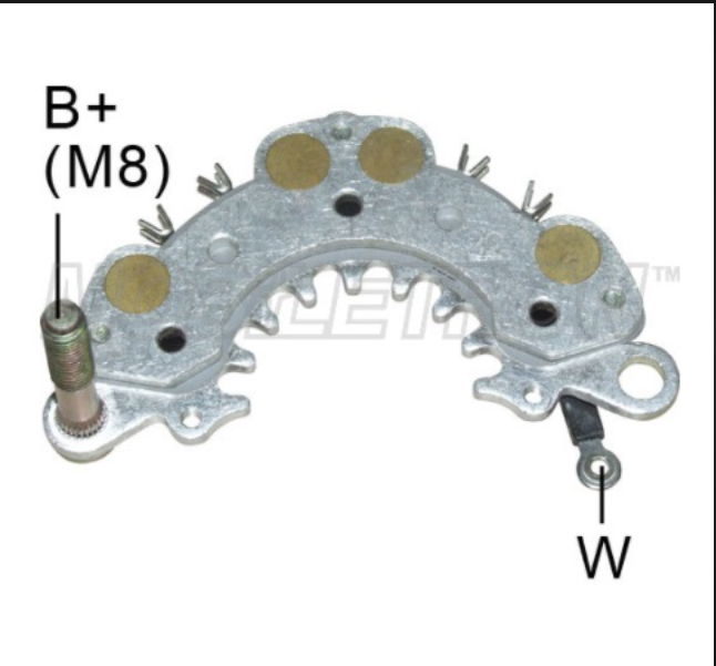 NISSAN/ SENTRA PRIMERA/ALMERA/12V114MM/8 DIODOS/35AMP/