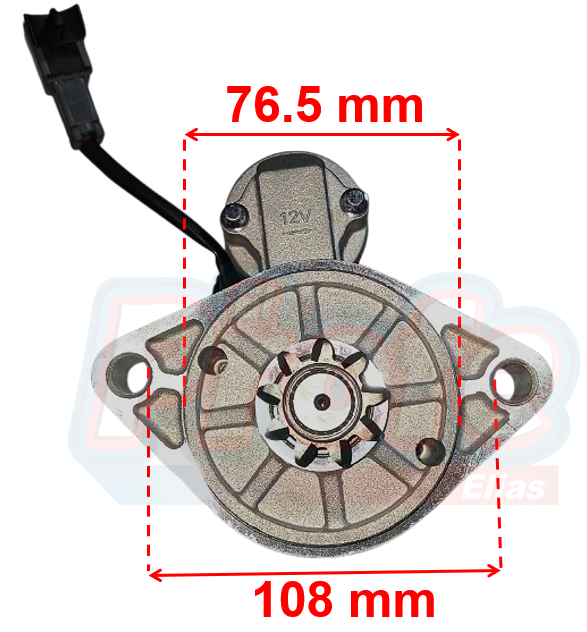 JAC FLOTANTE/ CHINOS/ 9DIENTES/ 12V