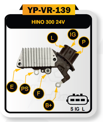HINO 300 / 24v