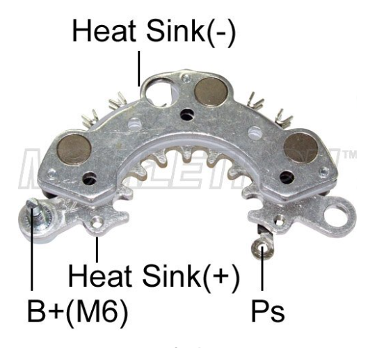 NISSAN ALMERA / PRIMERA  114MM 6DIODOS M6