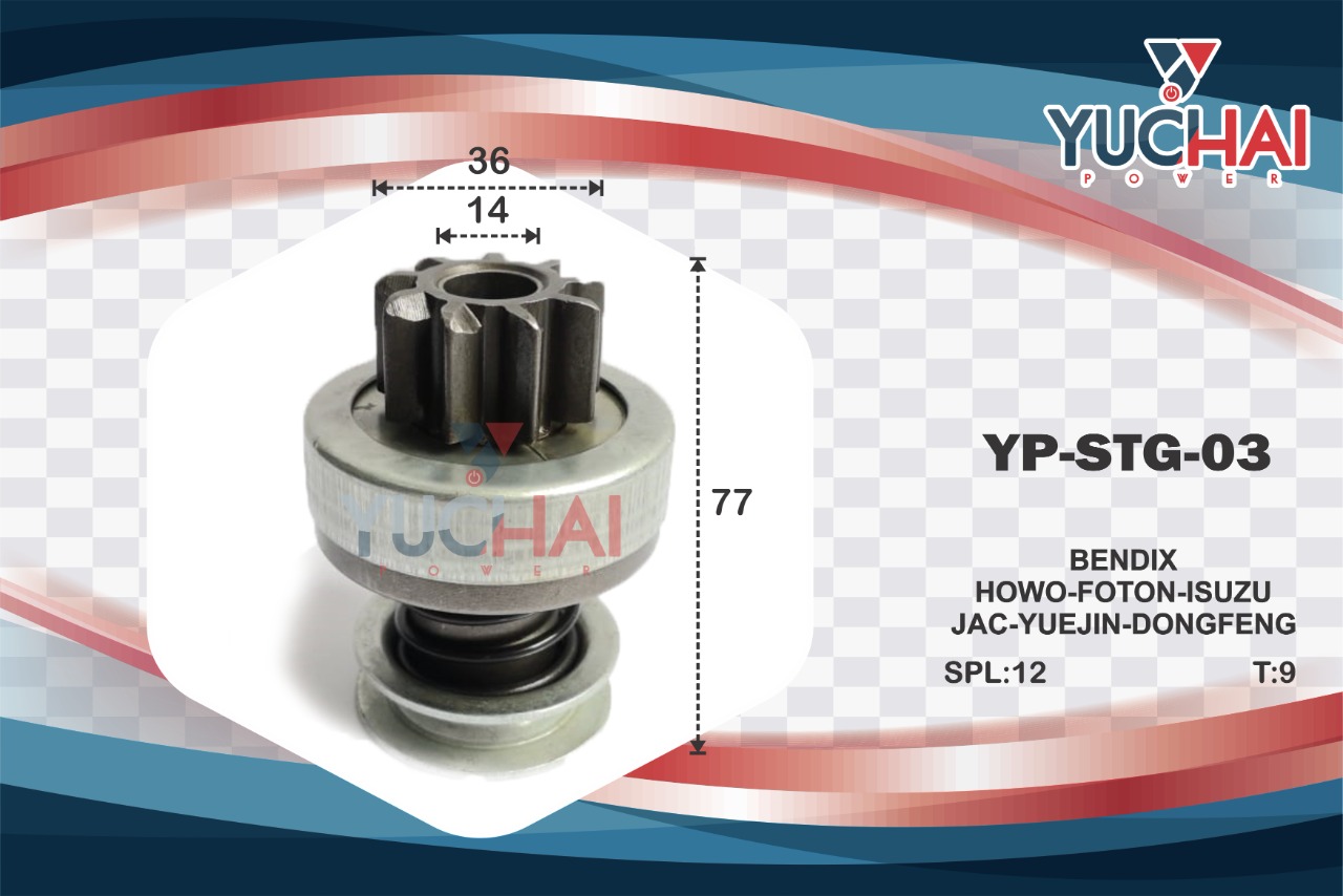 CHINO /JAC/YUEJING/ L:77 MM/P:36MM/12SLINES/ 9D / HORARIO