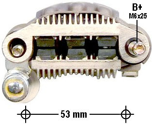 SUZUKI SWIFT/ HYUNDAI EXCEL /MITSUBISHI/ 53MM/ 30AMP/ 6DIODOS