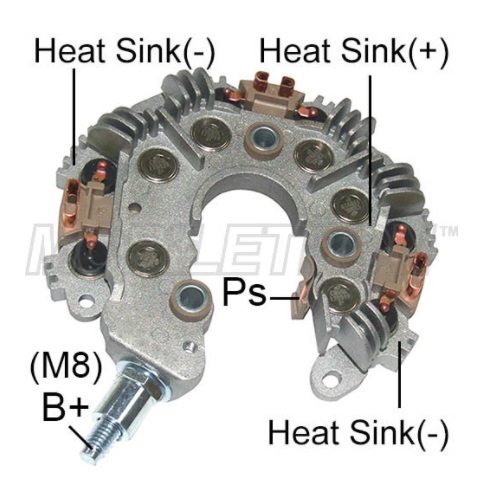 TOYOTA/JEEP/124MM/50AMP/12DIODOS
