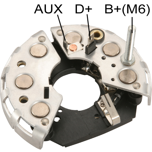 BOSCH/ VOLVO/ DELCO REMY (LUCAS)/ 114MM/35AMP/6DIODOS