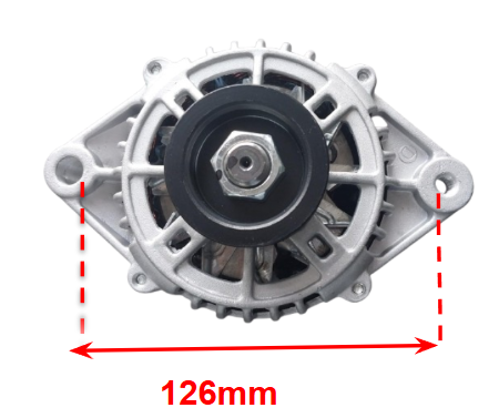 CHINO CHERY QQ (3 SALIDAS) 12V 65A  (B+ – B+ – L ) 4RANURAS / NUEVO