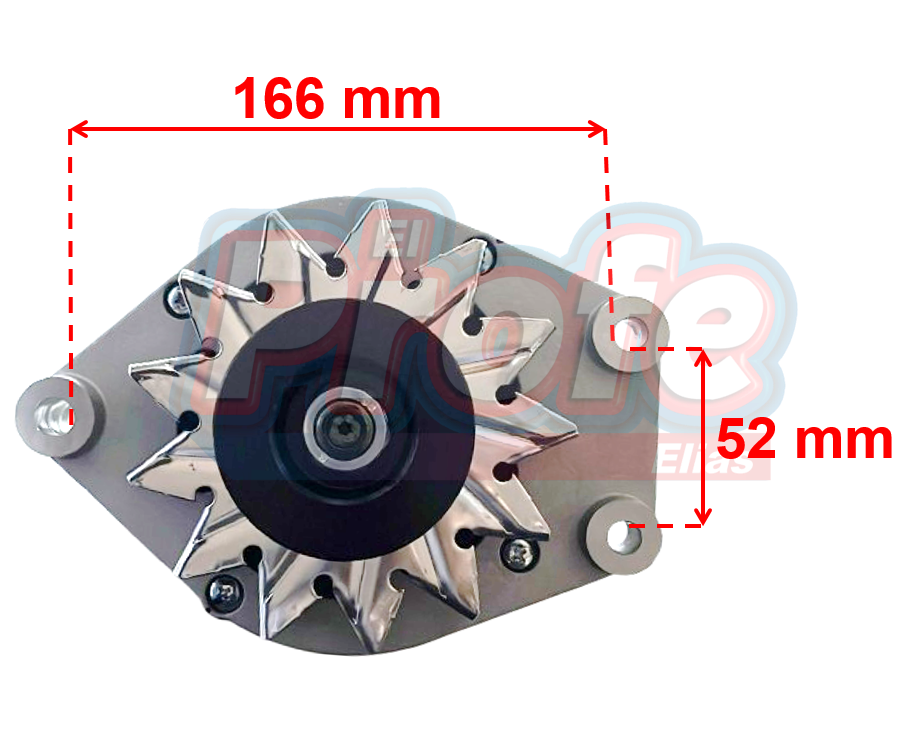 VOLVO/ ANTIGUO/ N10/ PENTA/ FL/ 24V / 45AMP /3 HUECOS