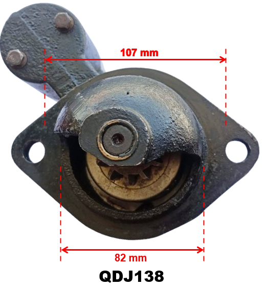ARRANCADOR JAC / RED / CHANGCHAI/  BAW /  FOTON 11D /12V / 4.5KW / COPILOTO (SEGUNDA ORIGINAL)