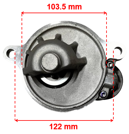 FORD / IMAN / 2 HUECOS / 10DIENTES / HORARIO/ LADO DERECHO /REPOTENCIADO