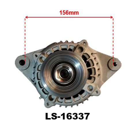 TOYOTA/HILUX/1KD/2KD/12V/80AMP/POLEA DE ALTA 7CANALES/4PINES(L-IG-S-M)