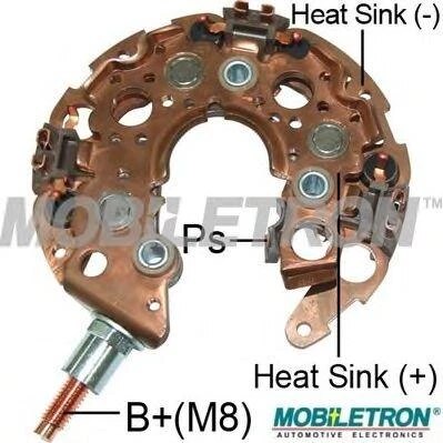 TOYOTA VIGO/HIACE MODERNO/117MM/50AMP/7DIODOS