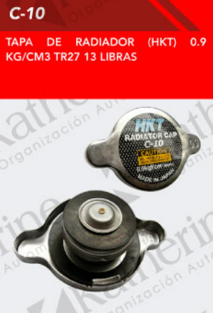 TOYOTA/NISSAN/MITSUBISHI/HONDA - TAPA PEQUE/TAPA ALTA - 09 KG/CML
