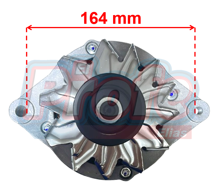 MAHLE/ LETRIKA BOSCH RECTO 12V 120A / 3 PINES/ POLEA 8 CANALES 