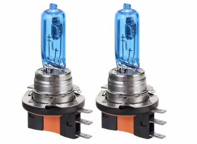 FOCO H15 12V 15/55W AZUL / LUZ BLANCA
