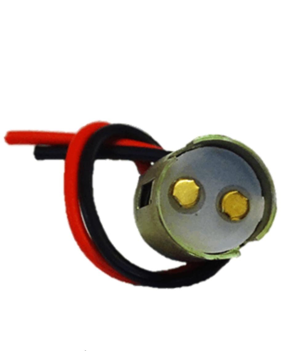 SOCKET DE METAL 2 CONTACTOS