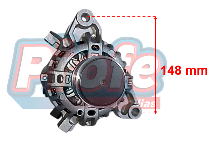 TOYOTA HILUX 1GD SISTEMA BOSCH 12V 90AMP (1 PIN)