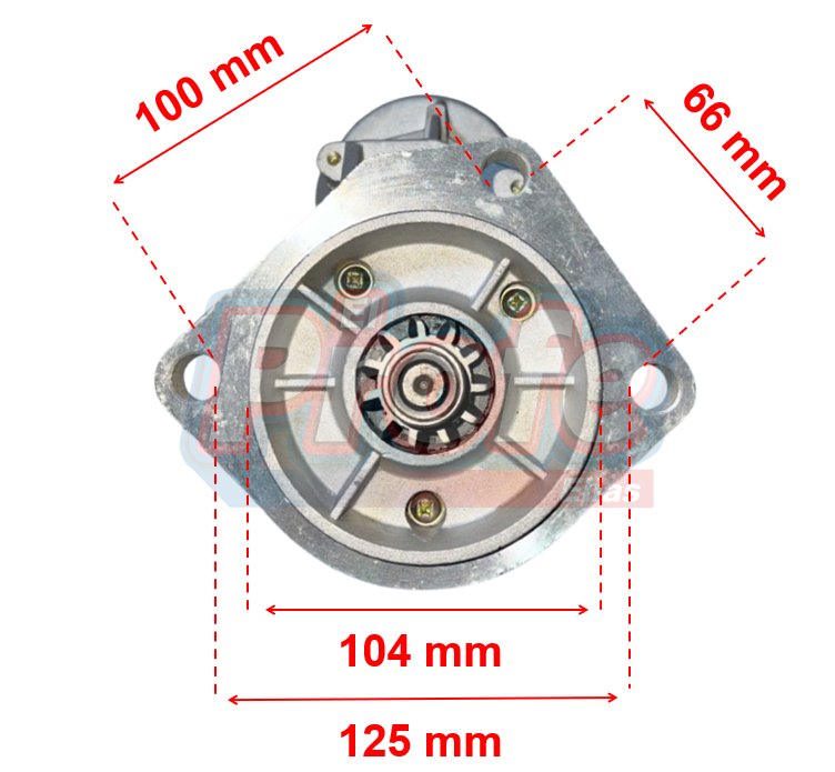 NISSAN FD42 / FD46 /SIN CAMPANA/ SISTEMA DENSO 24V 11DIENTES