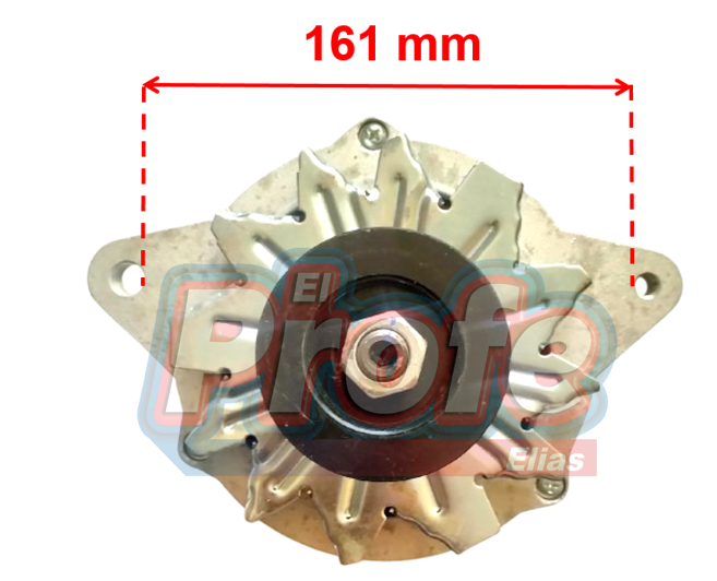 TOYOTA ANTIGUO IZQUIERDO / VENTILADOR AFUERA/ 12V 50AMP / 3 PINES / POLEA EN V 