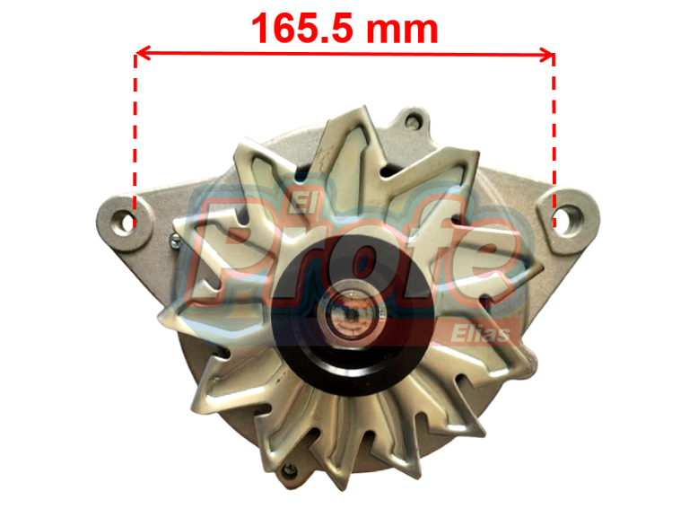 ISUZU 12V 90AMP (4 SALIDAS) POLEA RANURADA 7 CANALES / CONEXION ( IG-W-L-S) (CON VACIO) 