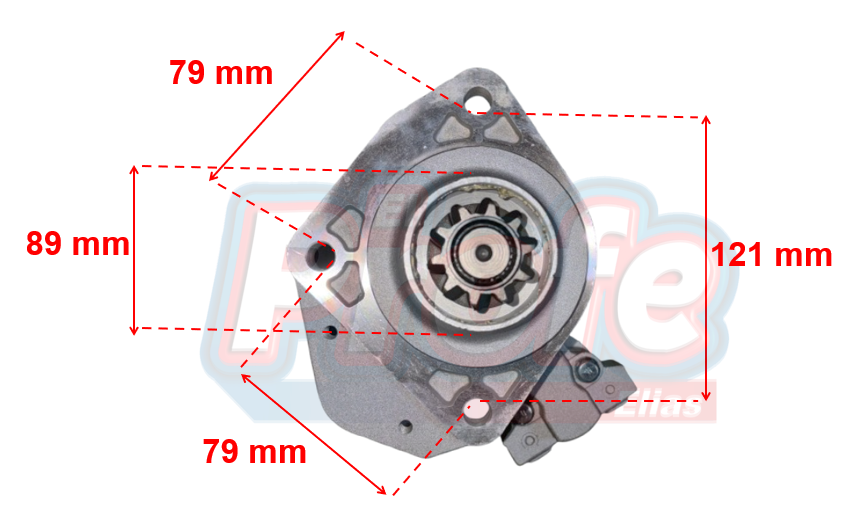 DONGFENG/ CUMMINS/ 24V/ 10DIENTES/ 55KW/HORARIO /NUEVO