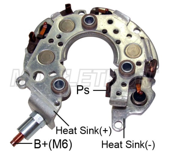 TOYOTA HILUX/2KD/105MM/35AMP/6DIODOS