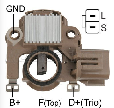 NISSAN AD/GA13/GA15/MITSUBISHI / 12V TRABAJA CON TRIDIODO