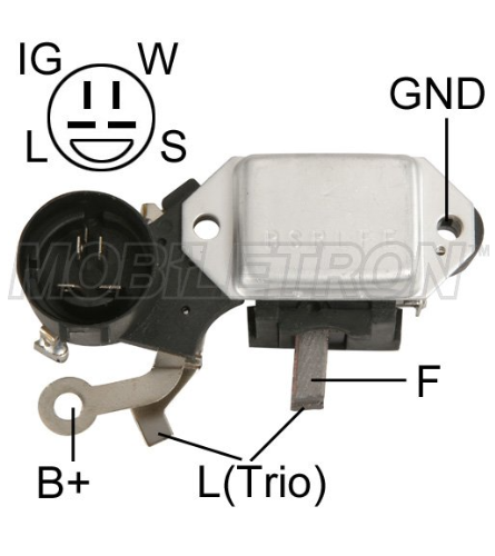 ISUZU /OPEL /HITACHI /CORSA /12V /4 TERMINALES / IG L W S 
