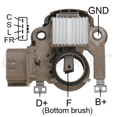 MITSUBISHI/GALANT/DAKAR L200 MODERNO / 4PINES /12V CON TRIDIODO