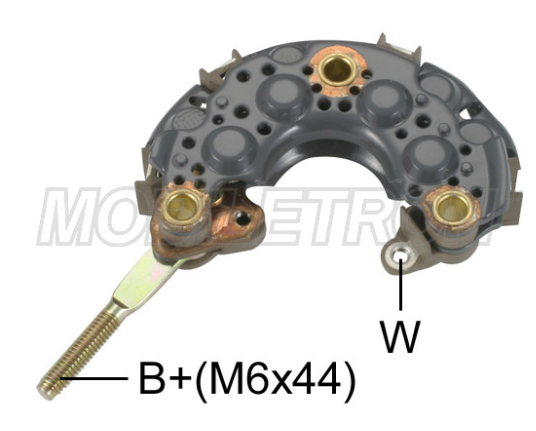 TOYOTA TERCEL /2L 3L 5L /90MM /50AMP /8DIODOS M6