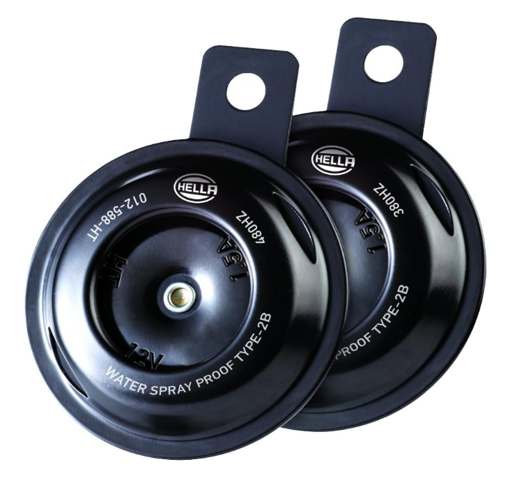 CLAXON PLATILLO 12V EN SET-2 ALTO /BAJO