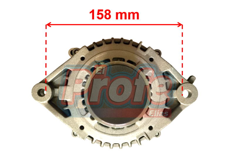 NISSAN FRONTIER ZD30 12V 90AMP / 2 PINES /CON POLEA DE ALTA REVOLUCION 