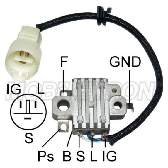 TOYOTA/ COROLLA 1C/ 2C/ DENSO / CON CONECTOR REDONDO 3 PINES 
