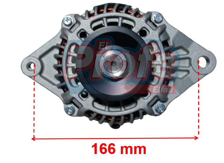 NISSAN/ PICKUP/ KA24 /RECTO /12V/ 70AMP/ POLEA DE 1